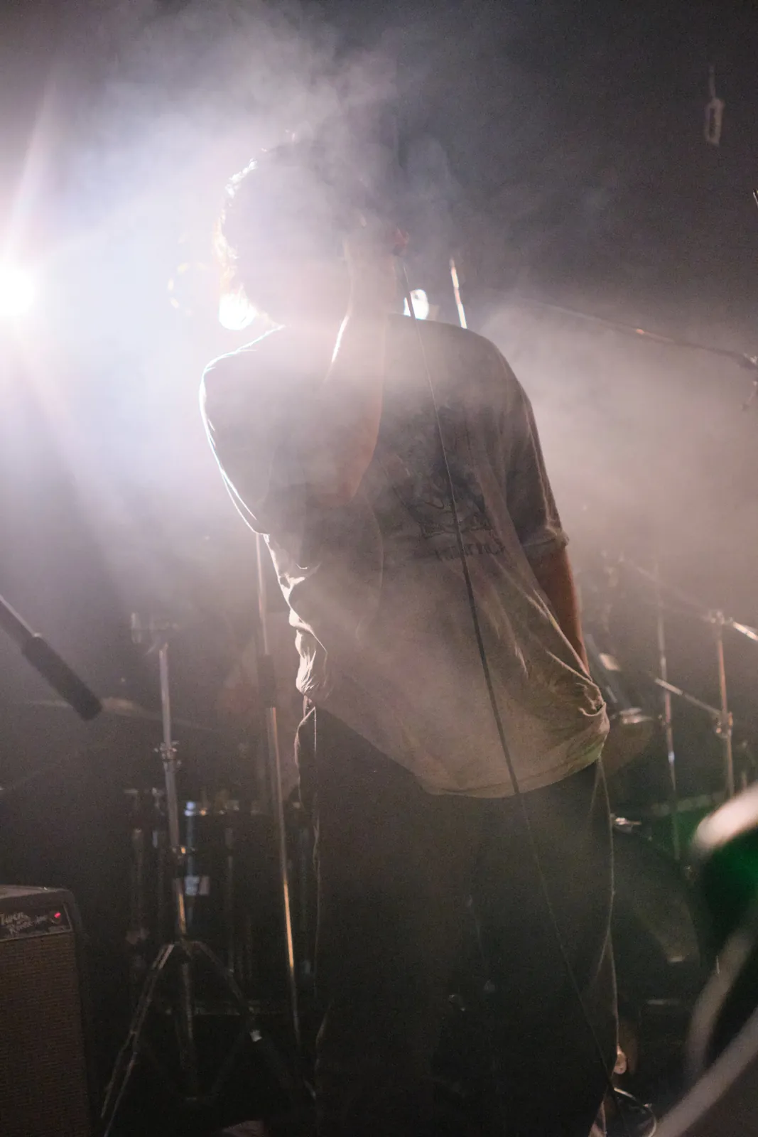 now on stage